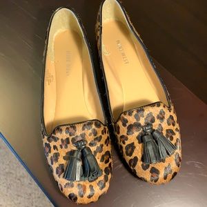 Nine West leopard flats. 7.5M